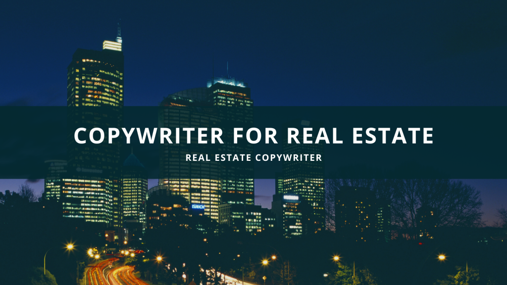copywriter for real estate