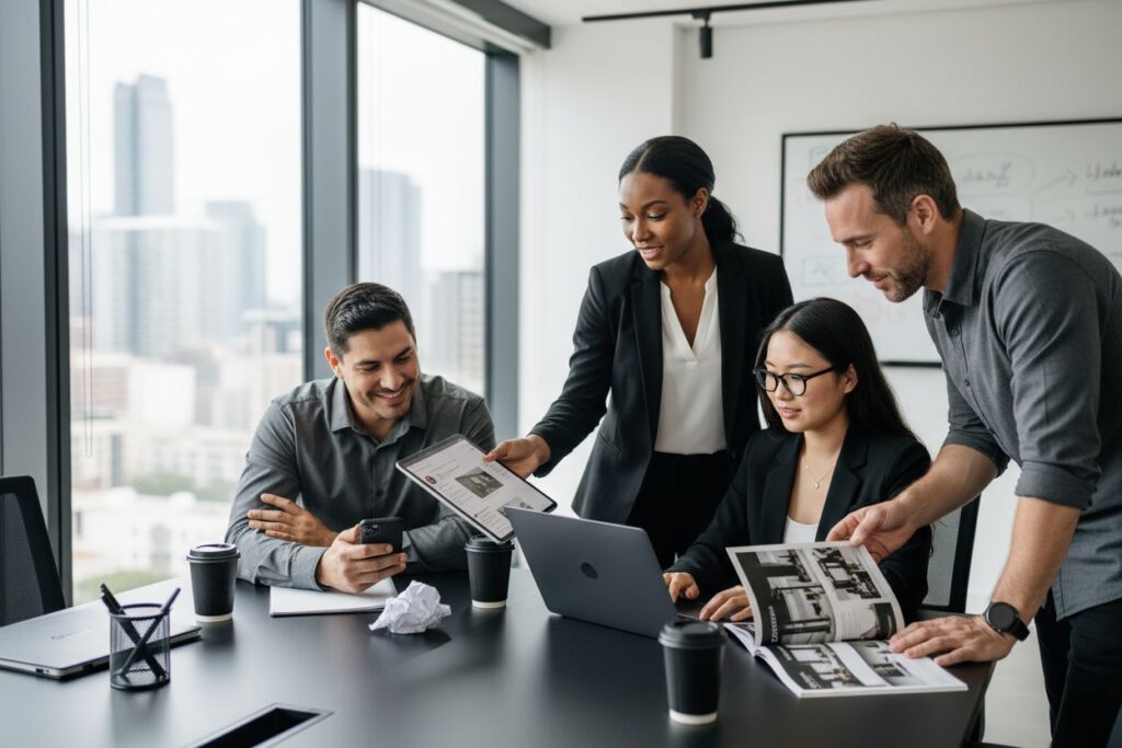 real estate agents social media collaboration