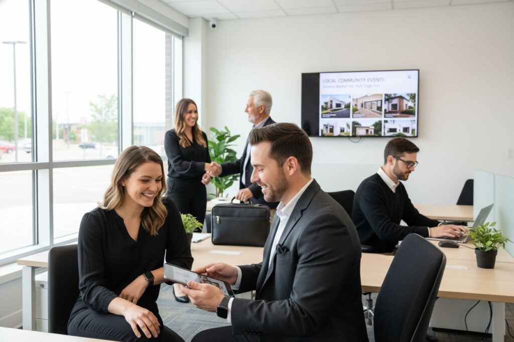 real estate leads, agent client interactions