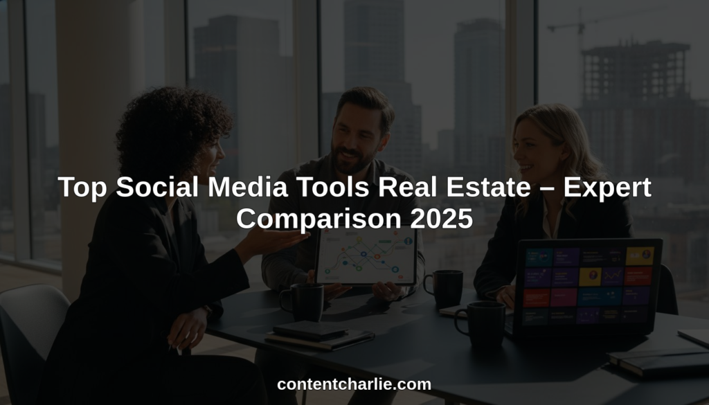 top social media tools real estate hero header image